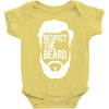 respect the beard Baby Onesie
