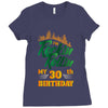 Rockin Rollin 30th Year Birthday Ladies Fitted T-Shirt