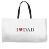 I LOVE YOU DAD Weekender Totes