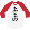 dragonball goku 3/4 Sleeve Shirt