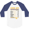 Cancer Facts Zodiac 3/4 Sleeve Shirt