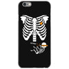 pregnant skeleton baby costume halloween maternity ninja ladies iPhone 6/6s Case