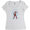 speak chimichanga and enter Women's Triblend Scoop T-shirt