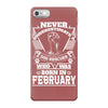 Never Underestimate Dog Rescuer Who Was Born February iPhone 7 Case