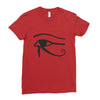 eye of horus Ladies Fitted T-Shirt