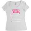 welder's wife Women's Triblend Scoop T-shirt