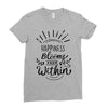 Happiness Ladies Fitted T-Shirt