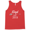 Dad est.2018 Tank Top