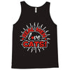 real men love cats (3) Tank Top