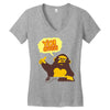 monkey yo bitch Women's V-Neck T-Shirt