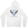 my hero is now my angel stomach cancer awareness Unisex Hoodie