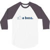 like a boss 3/4 Sleeve Shirt