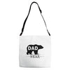 dad bear Adjustable Strap Totes