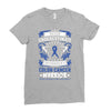 Never Underestimate The Strength Of A Colon Cancer Warrior Ladies Fitted T-Shirt