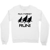 run forest run Crewneck Sweatshirt