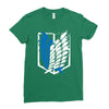 wings of freedom Ladies Fitted T-Shirt