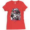 pop Ladies Fitted T-Shirt