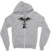 ink eagle Zipper Hoodie