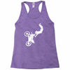 motocross motor bike motorrad cross biker freestyle mx sx baja Racerback Tank