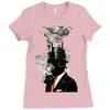 business man Ladies Fitted T-Shirt