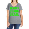 skaters gonna skate Ladies Curvy T-Shirt