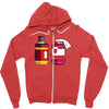 pb&amp;j wedding Zipper Hoodie