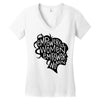 empowered women Women's V-Neck T-Shirt