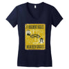 beer goggles sign, ideal gift or birthday present. Women's V-Neck T-Shirt