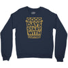coffee addict Crewneck Sweatshirt