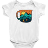 coffee and adventure Baby Onesie