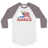 science bless america 3/4 Sleeve Shirt