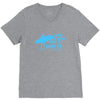 surf board surfer australia save a wave ride a surfer ocean V-Neck Tee