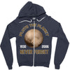 pluto the planet never forget Zipper Hoodie