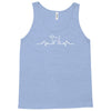 dog heart beat pulse Tank Top