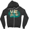 rock, paper, scissor hold Zipper Hoodie