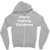 merry fucking christmas Zipper Hoodie