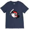 samurai jack and aku yin yang V-Neck Tee