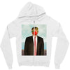 Rene Magritte Parody Impeach Trump Zipper Hoodie