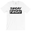 sunday funday t shirt funny jersey shore football T-Shirt