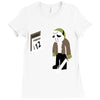 Friday The 12Th Funny Horror Movie Ladies Fitted T-Shirt