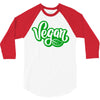 vegan 2 3/4 Sleeve Shirt
