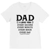 I Love You Dad V-Neck Tee