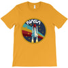 Nasa  Blue White Yellow Color T-Shirt