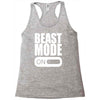 beast mode on Racerback Tank