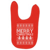 ugly merry christmas Baby Bibs