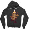 cool characters Zipper Hoodie