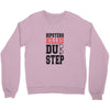 hipsters killed dubstep Crewneck Sweatshirt