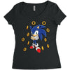 Sonic Rings Women's Triblend Scoop T-shirt
