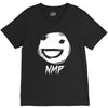 white nmp V-Neck Tee