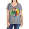 little kingdom of horrors Ladies Curvy T-Shirt